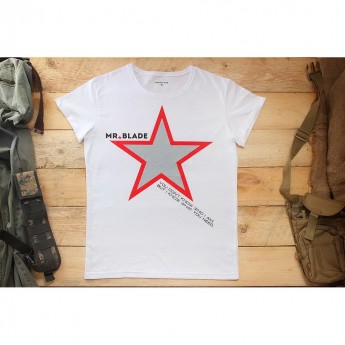 Футболка MR BLADE ЗВЕЗДА XL (БЕЛЫЙ) Футболка MR BLADE ЗВЕЗДА XL (БЕЛЫЙ)